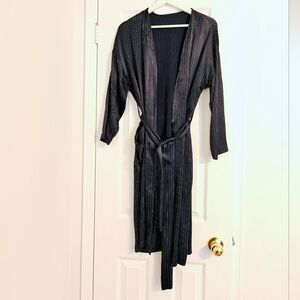 Mango Satin Belted Rope With Pocket